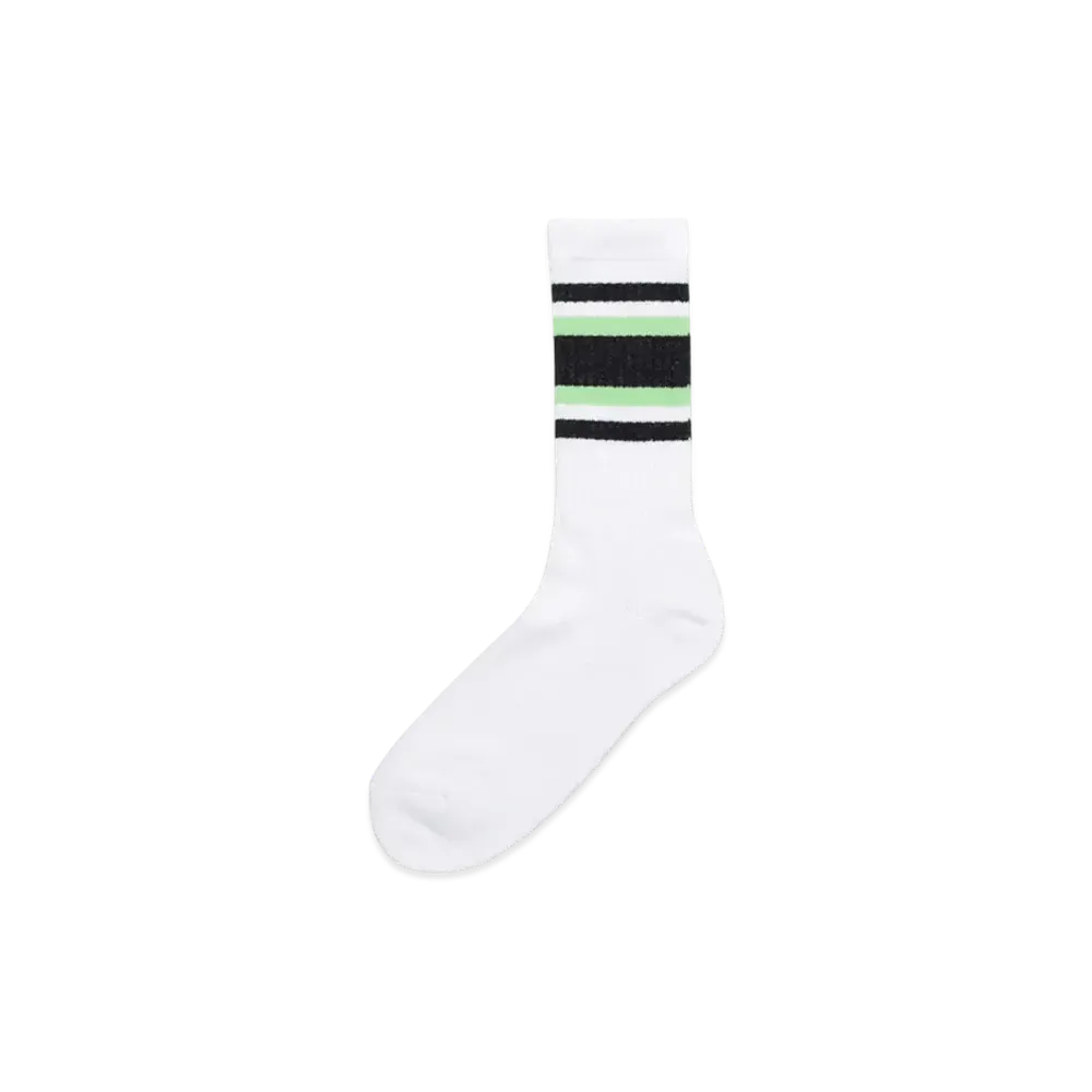 WACKO MARIA Sports Socks "White Mint"