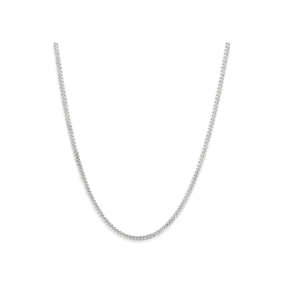 TOMWOOD Curb Chain M "Silver"