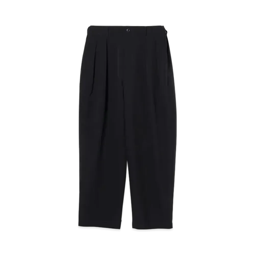 BEAMS Cooldots 2 Pleat Tapered Slacks "Navy"
