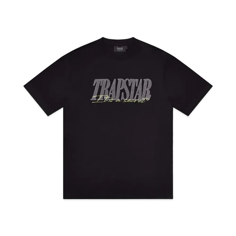 TRAPSTAR Signature Shorts Set "Black/Slime"