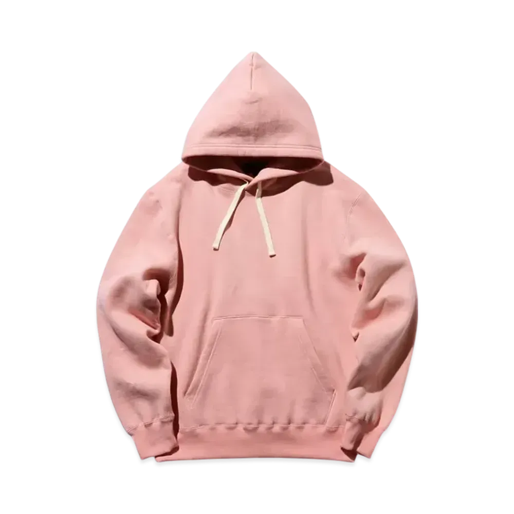 BEAMS Sweat Pullover Hoodie Raised Back "Pink"