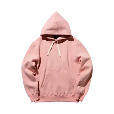 BEAMS Sweat Pullover Hoodie Raised Back "Pink"