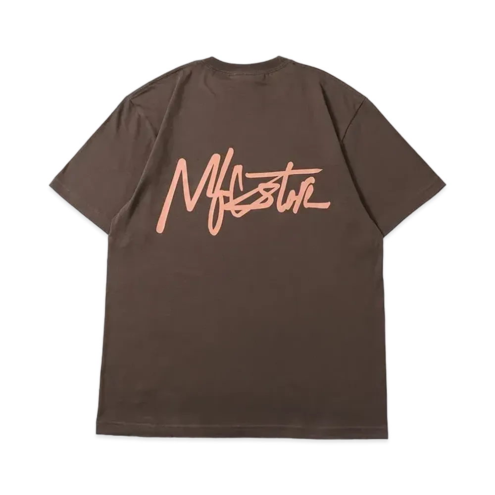 MFC STORE Script Logo S/S Tee "Charcoal"