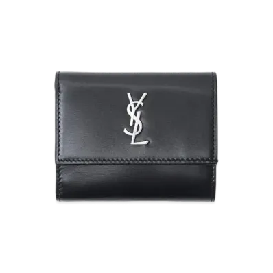 Saint Laurent Compact Wallet ”Black”
