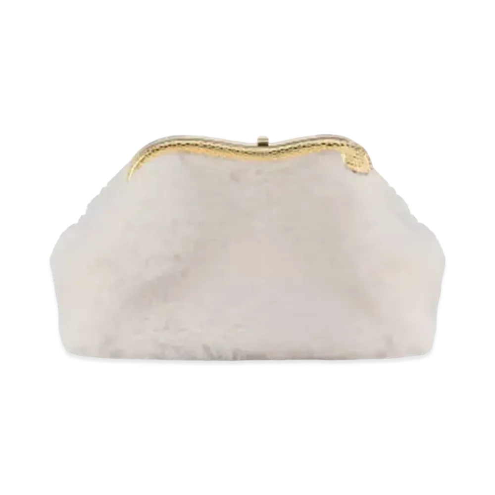 BVLGARI Serpentine Pouch "White"