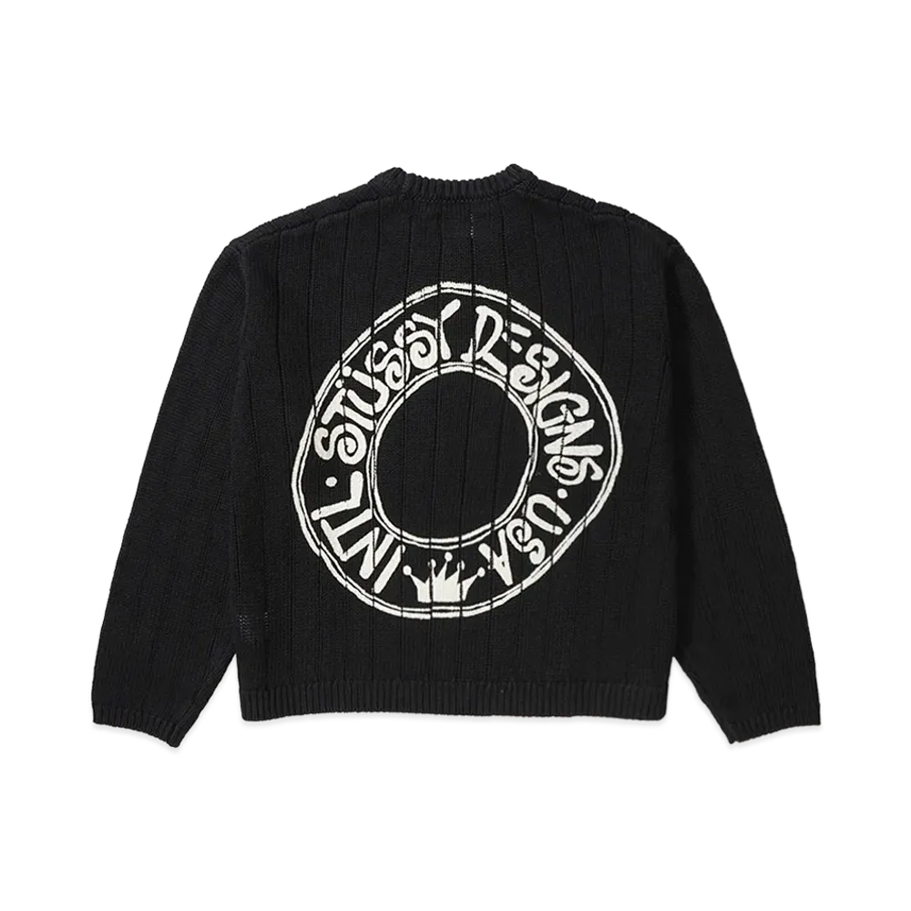 Stussy Buana Logo Sweater "Black"