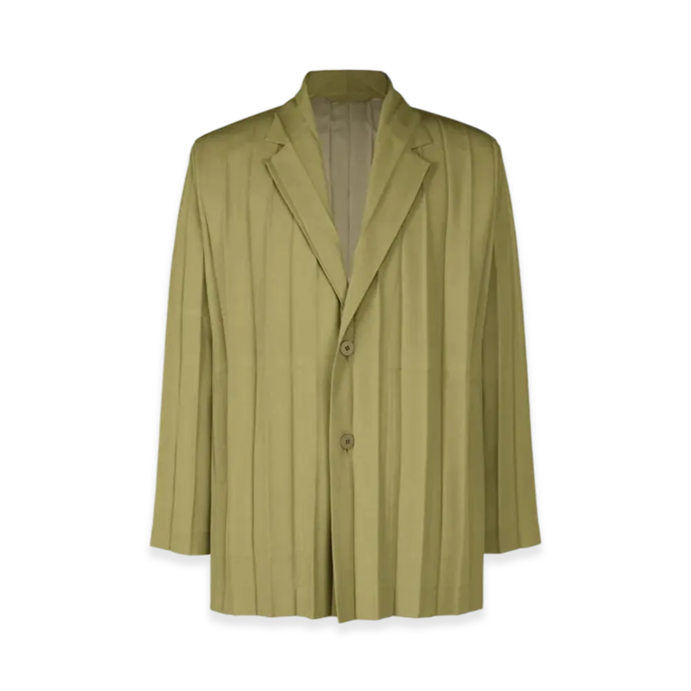 HOMME PLISSE ISSEY MIYAKE Edge Ensemble "Khaki"