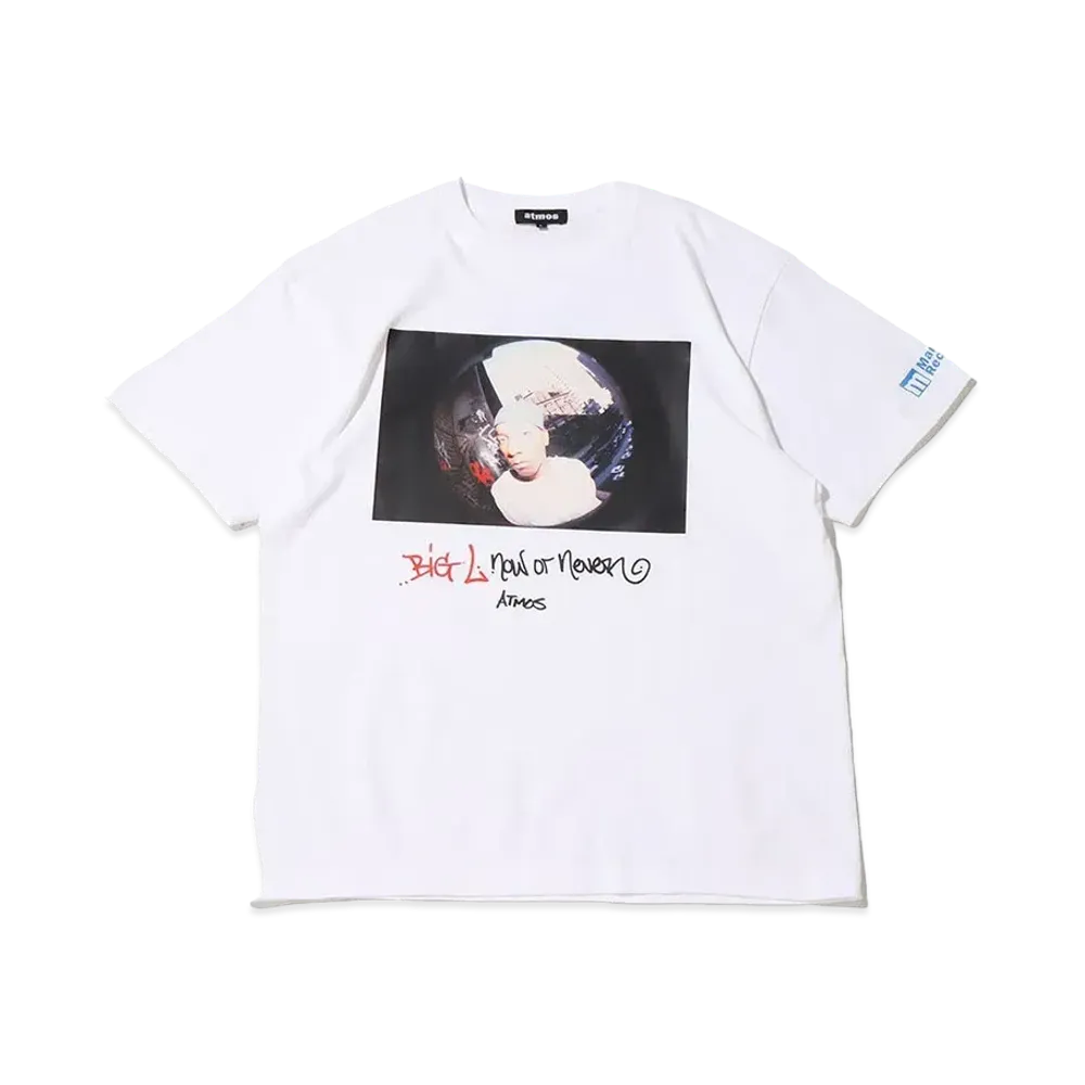 atmos x BIG L x Manhattan Records Photo T-shirts "White"