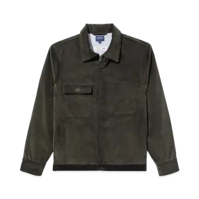 Noah Corduroy Work Jacket "Dark Olive"