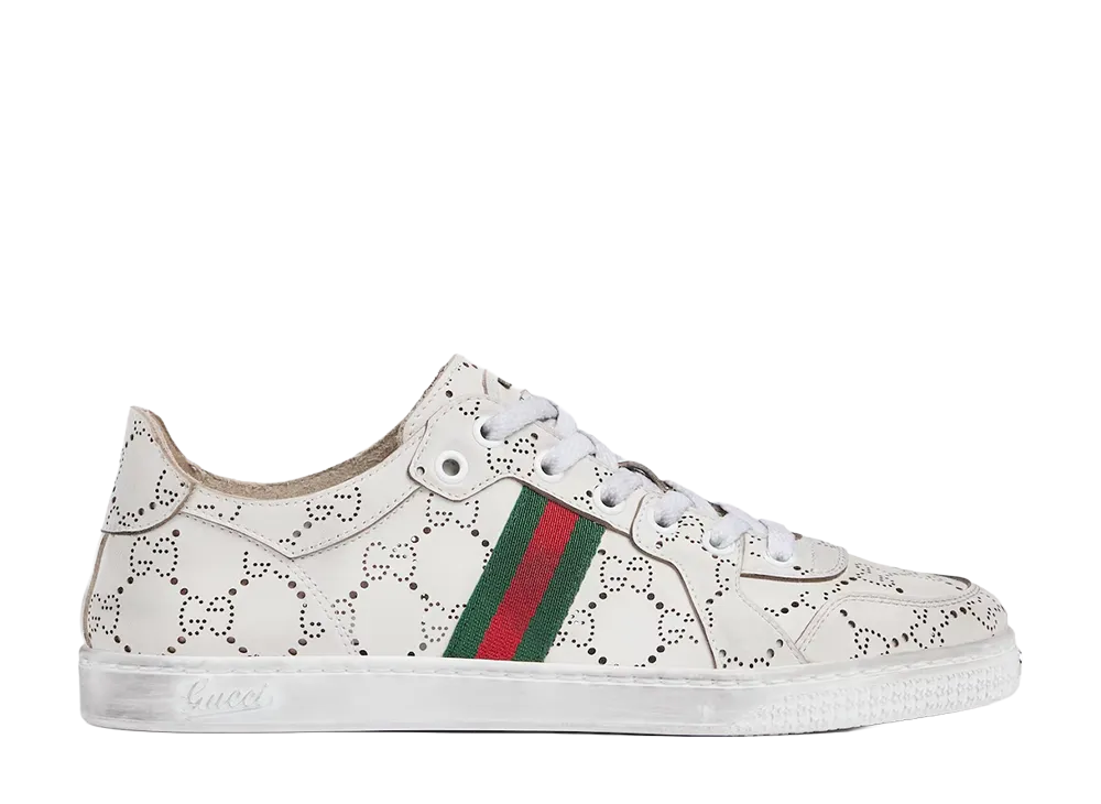 GUCCI Stretch Low-Top Sneaker "White"