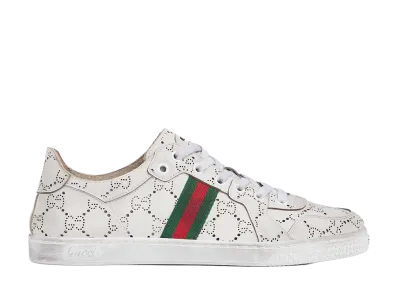 GUCCI Stretch Low-Top Sneaker "White"