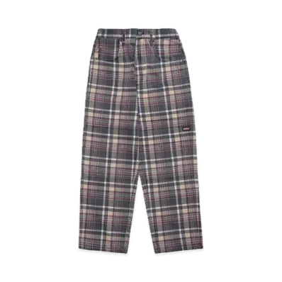 Supreme x Dickies Double Knee Baggy Jean "Black Plaid"