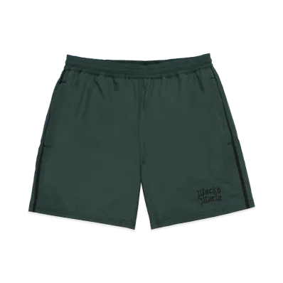 WACKO MARIA Nylon Board Shorts "Green"