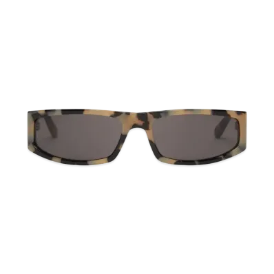 Courreges Tech Sunglasses "White Tortoise / Black"