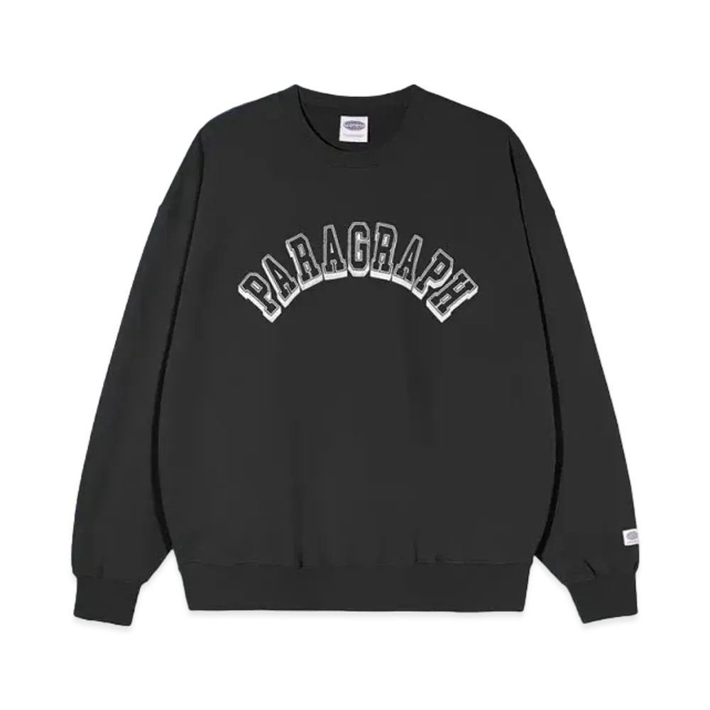 Paragraph 3D Typo Logo Crew "Charcoal"