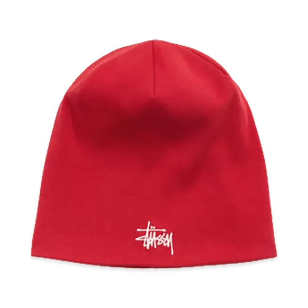 Stussy Jersey Skullcap "Red"