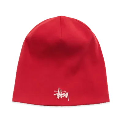 Stussy Jersey Skullcap "Red"