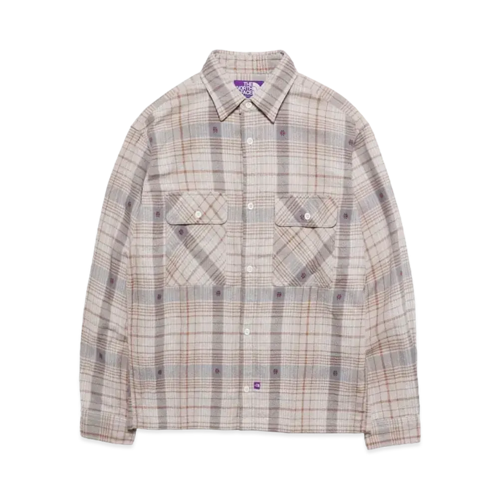 The North Face PURPLE LABEL Amunzen Plaid Field Shirt "Ivory"