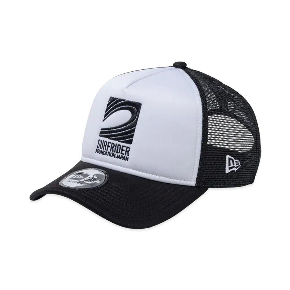 NEW ERA x Surfrider Foundation 9Forty A-Frame Trucker "Black"