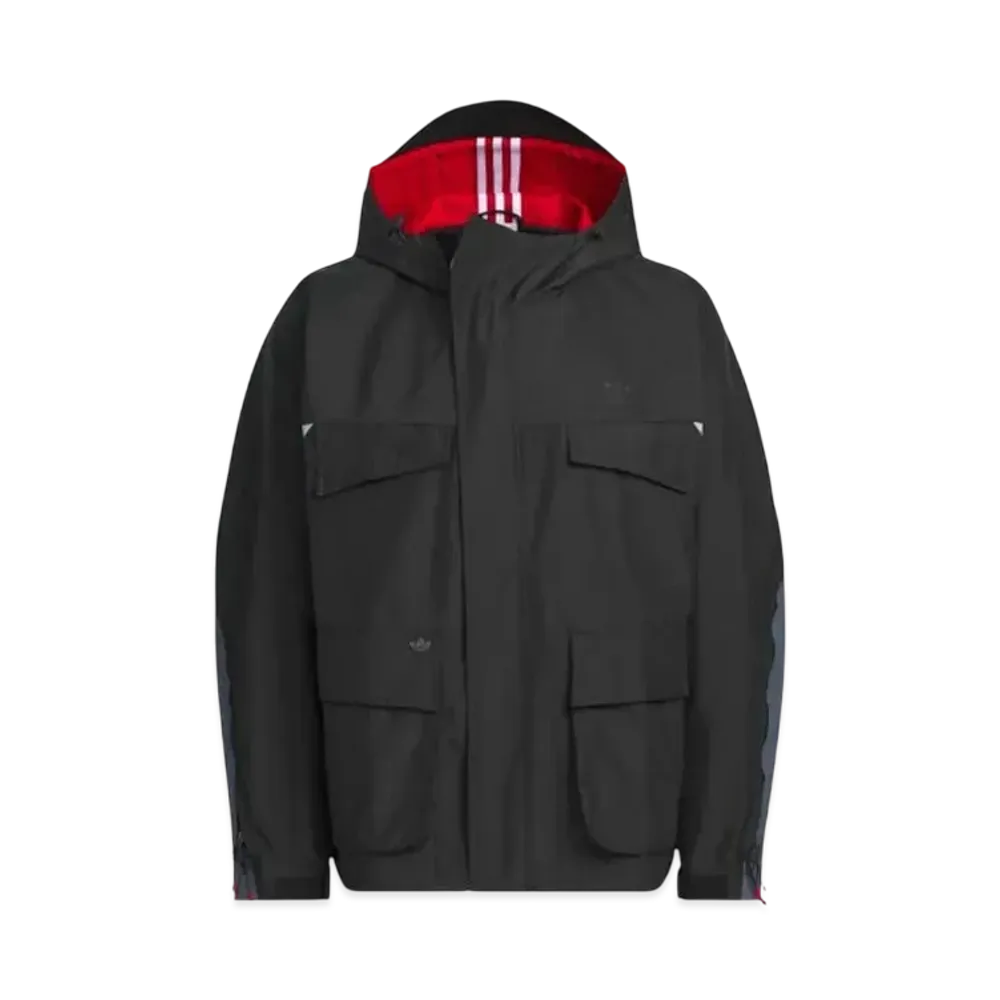 adidas Ordinary People Utility Hooded Jacket "Black"