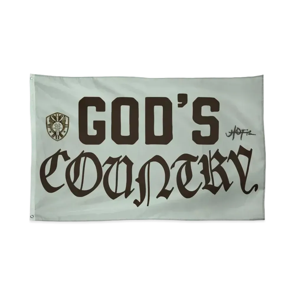 Travis Scott God's Country Flag "Multi"