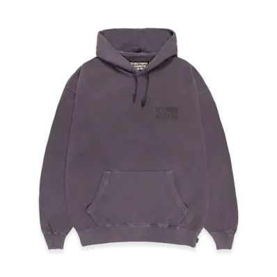 WACKO MARIA Washed Heavy Weight Hooded Sweat Shirt "Purple"