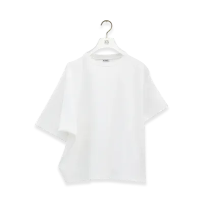 LOEWE Draped Tee "White"