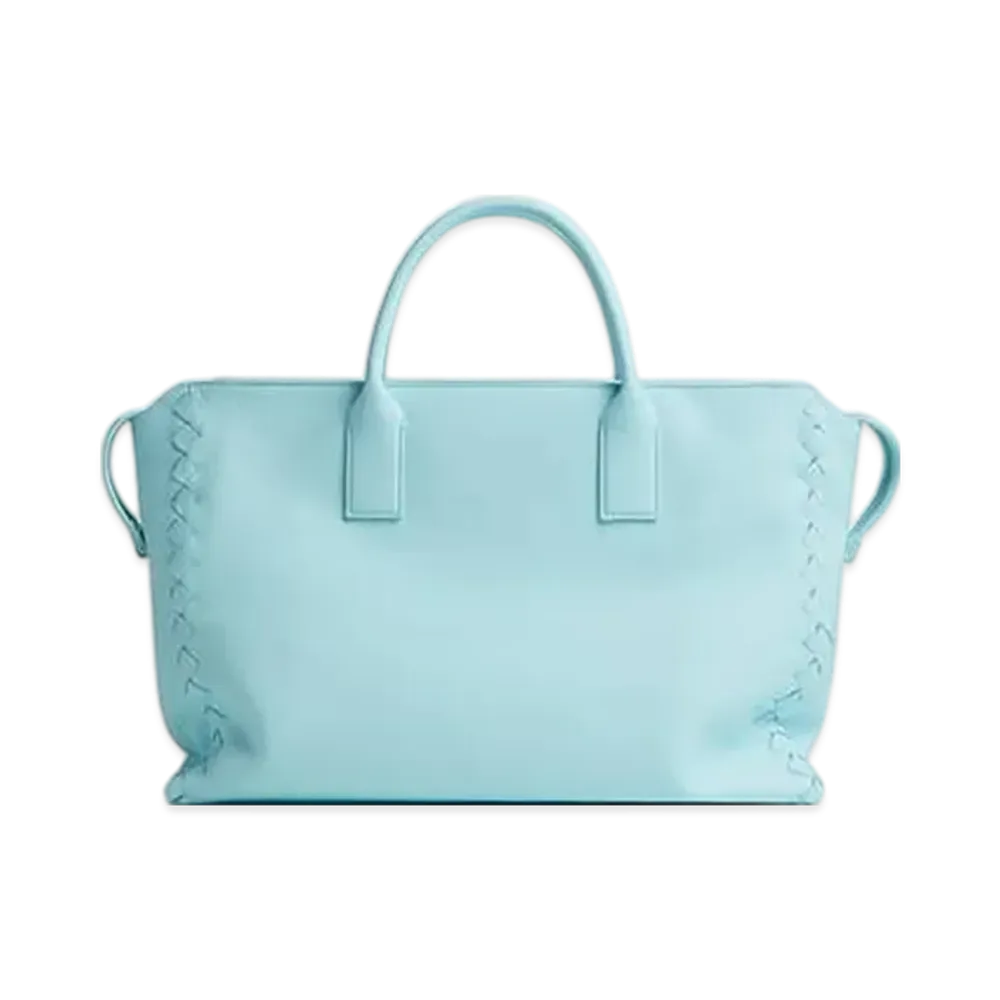 Bottega Veneta Interview Briefcase "Pale/Blue"