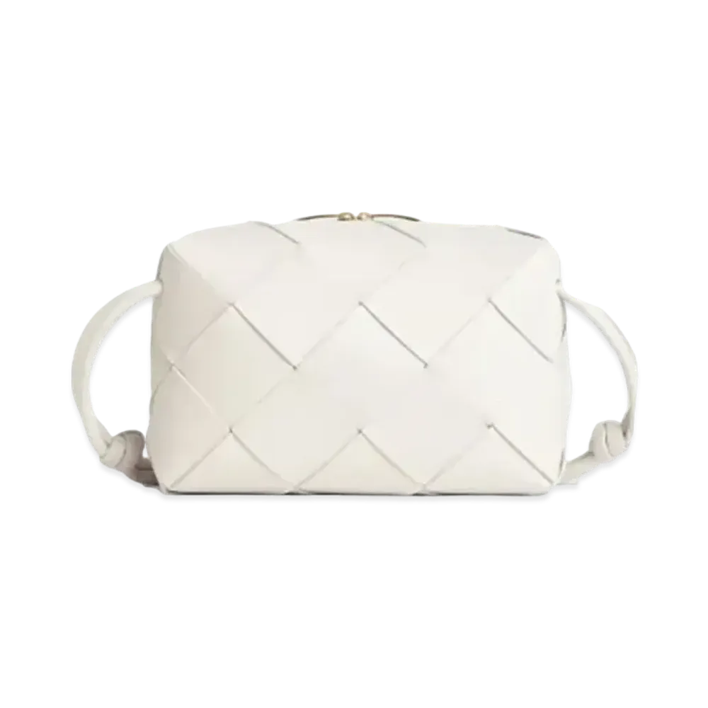 Bottega Veneta Cassette Small Camera Bag "White"