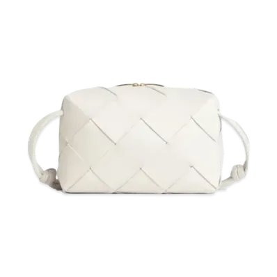 Bottega Veneta Cassette Small Camera Bag "White"