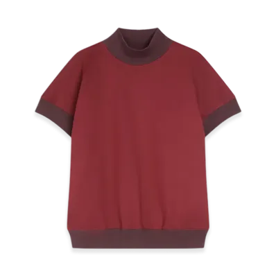 DRIES VAN NOTEN Women's Short Sleeved Sweatshirt "Ruby"