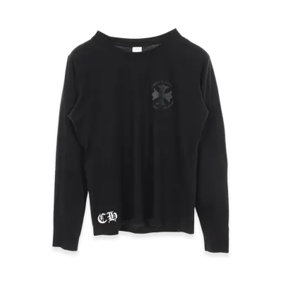 Chrome Hearts CH Plus Back Print L/S T-Shirt "Black"