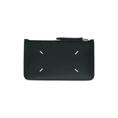 Maison Margiela CARD HOLDER ZIP EW "Black"