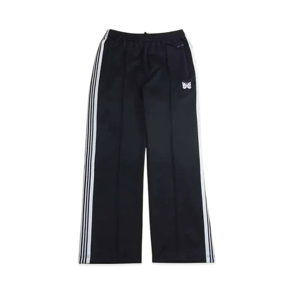 Needles Track Pant Poly Smooth "Bklack"