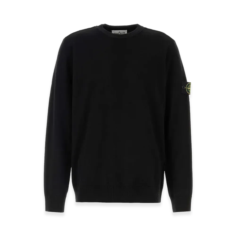 Stone Island Wool Sweater "Black"