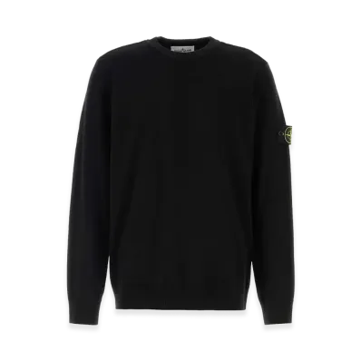 Stone Island Wool Sweater "Black"