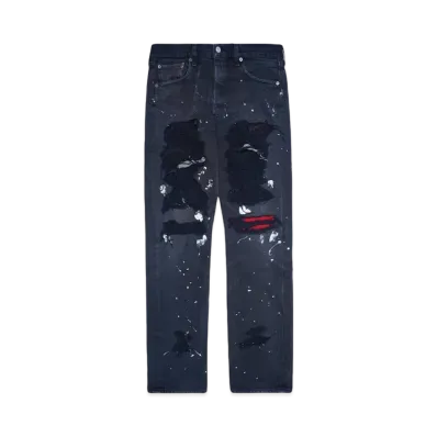 HYPE DROP x INNOCENCE NYC EXCLUSIVE DESTROY DENIM PANTS 34inch "Black"