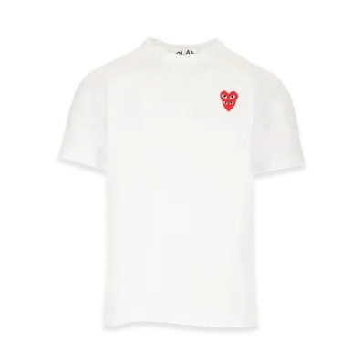 PLAY COMME des GARCONS T-Shirts "White"