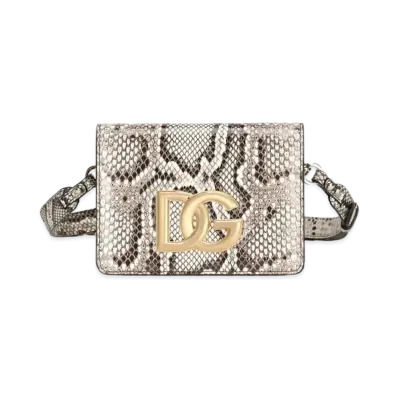Dolce&Gabbana 3.5 Cross Body Bag Pythonskin "Cream"