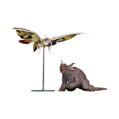 XPLUS "Toho Daikaiju series" -Godzilla, Mothra and King Ghidorah: Giant Monsters All-Out Attack- Mothra (2001) & Baragon (2001) Fierce Battle Color Ver.