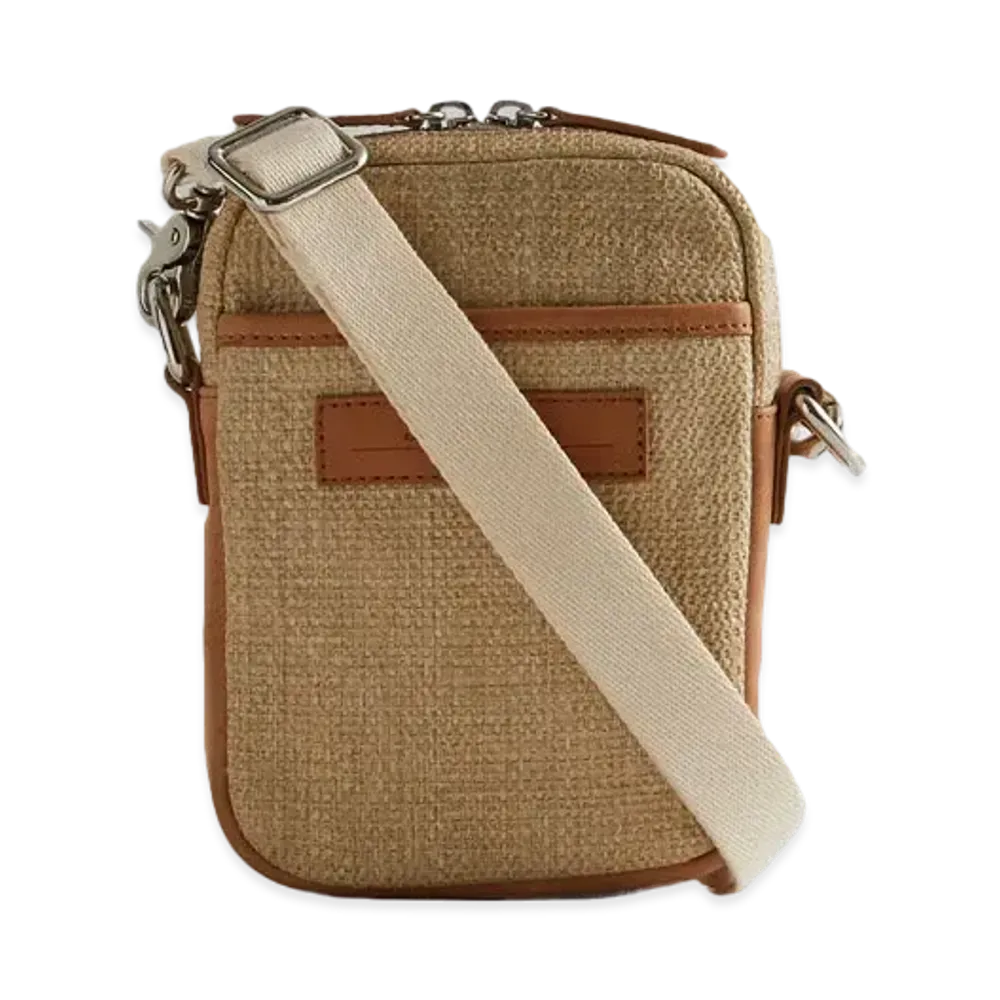 Kith Raffia Crossbody Pouch "Chia"