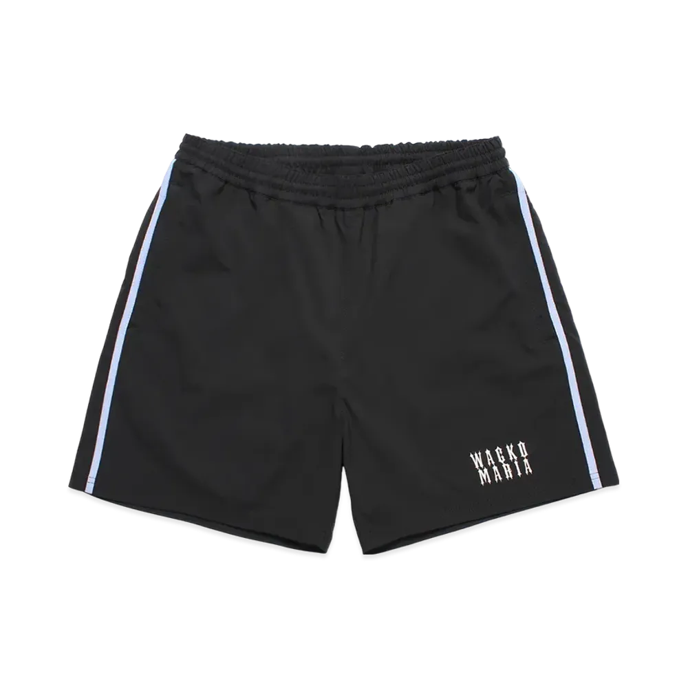 WACKO MARIA Nylon Board Shorts "Black"