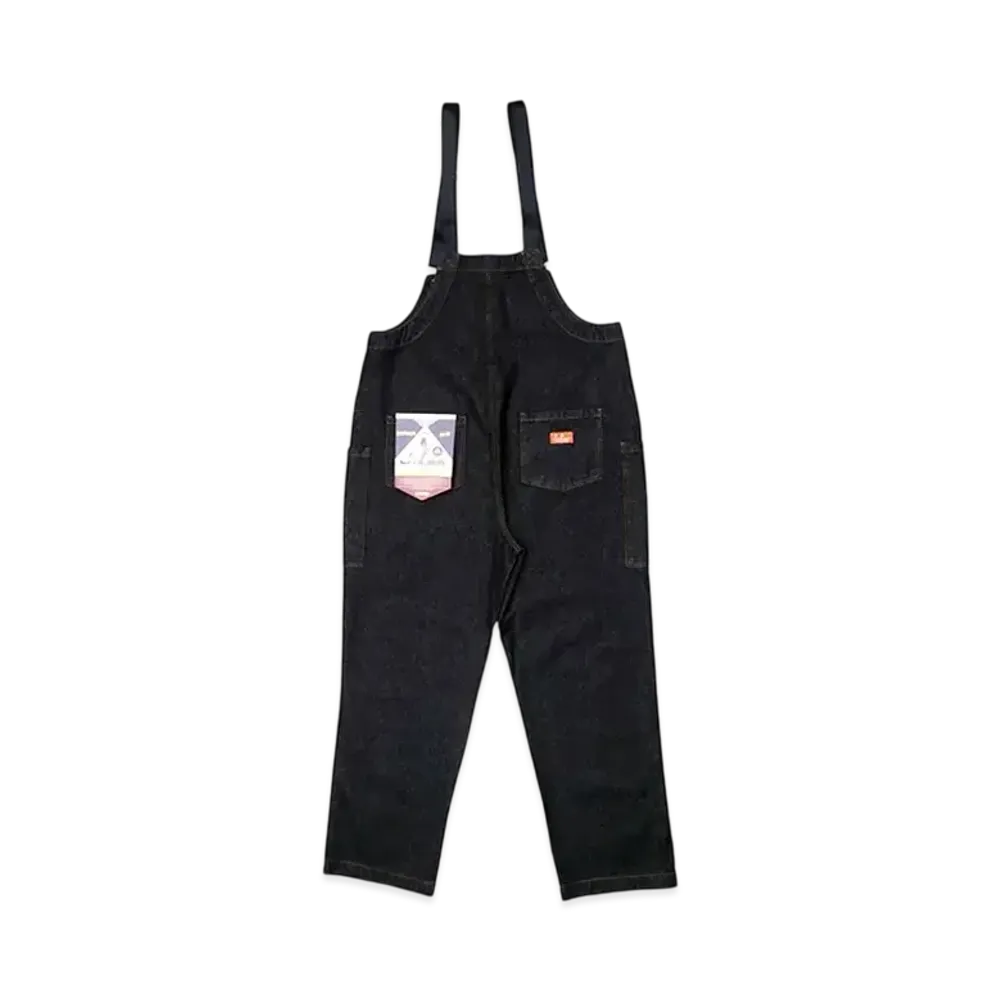 COOKMAN Fisherman's Bib Overall "Black/Denim"