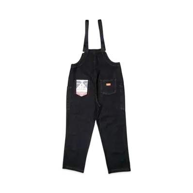 COOKMAN Fisherman's Bib Overall "Black/Denim"