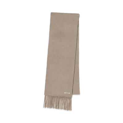 AURALEE Baby Cashmere Long Stole "Natural Brown"
