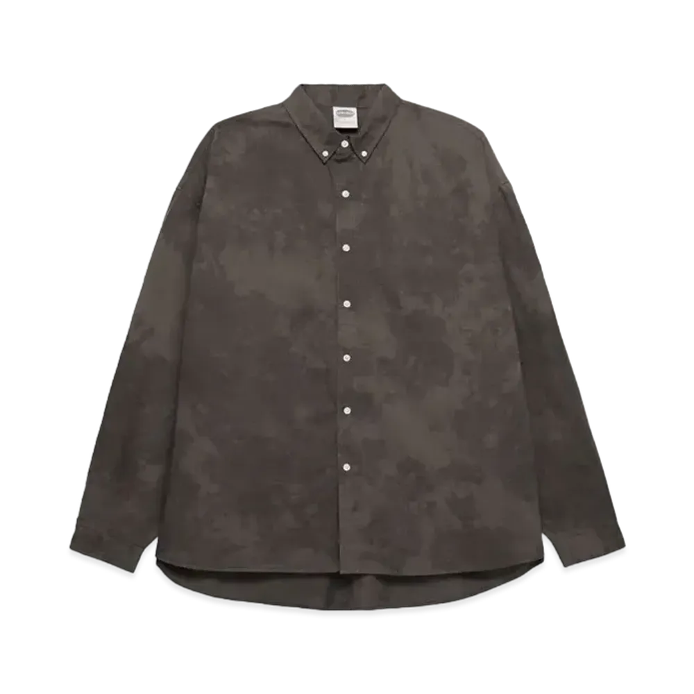 Paragraph Logo Badge Dying Shirt "Charcoal"