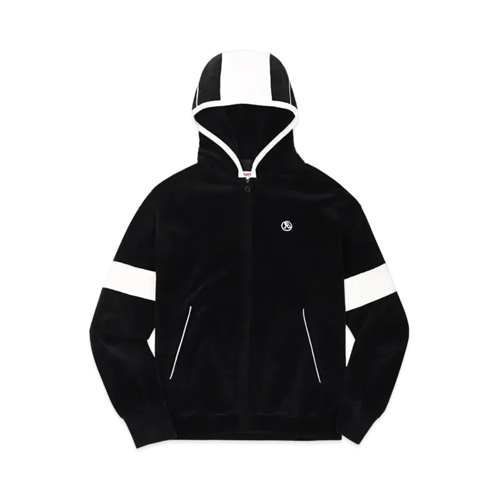 Richardson VELOUR PANEL HOODIE "Black"