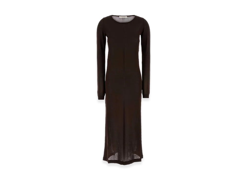 LEMAIRE Women's Knit Dress "Brown"