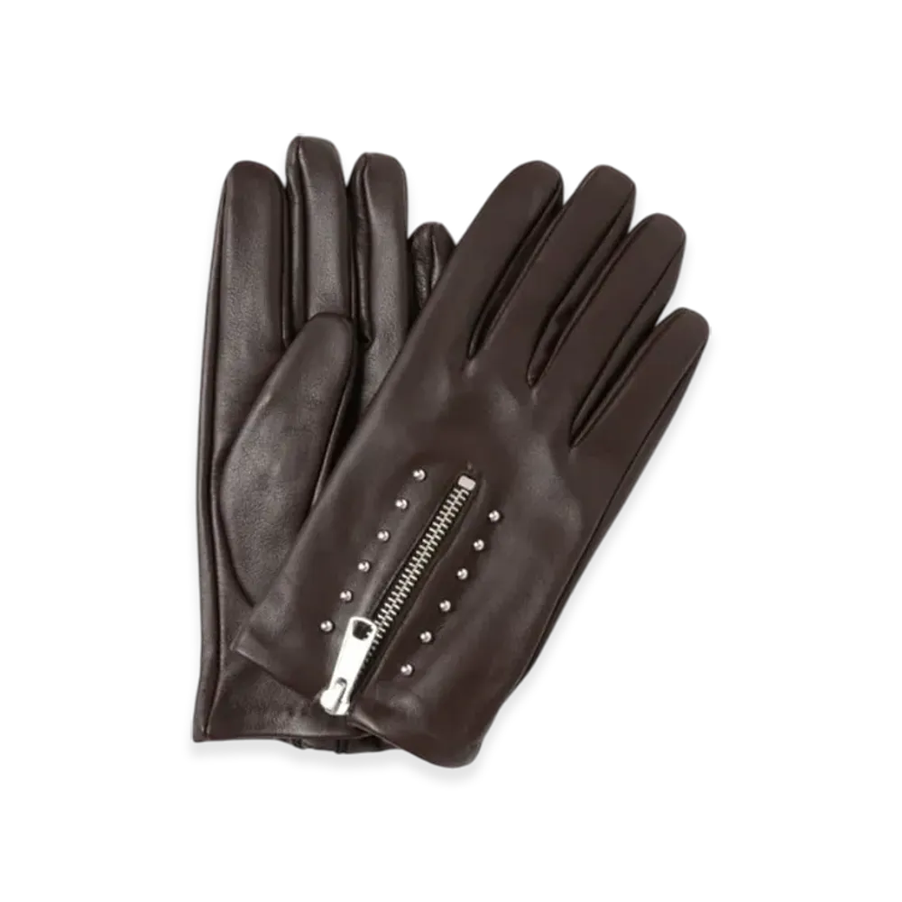 BEAMS FUTURE ARCHIVE Leather Glove "Brown"