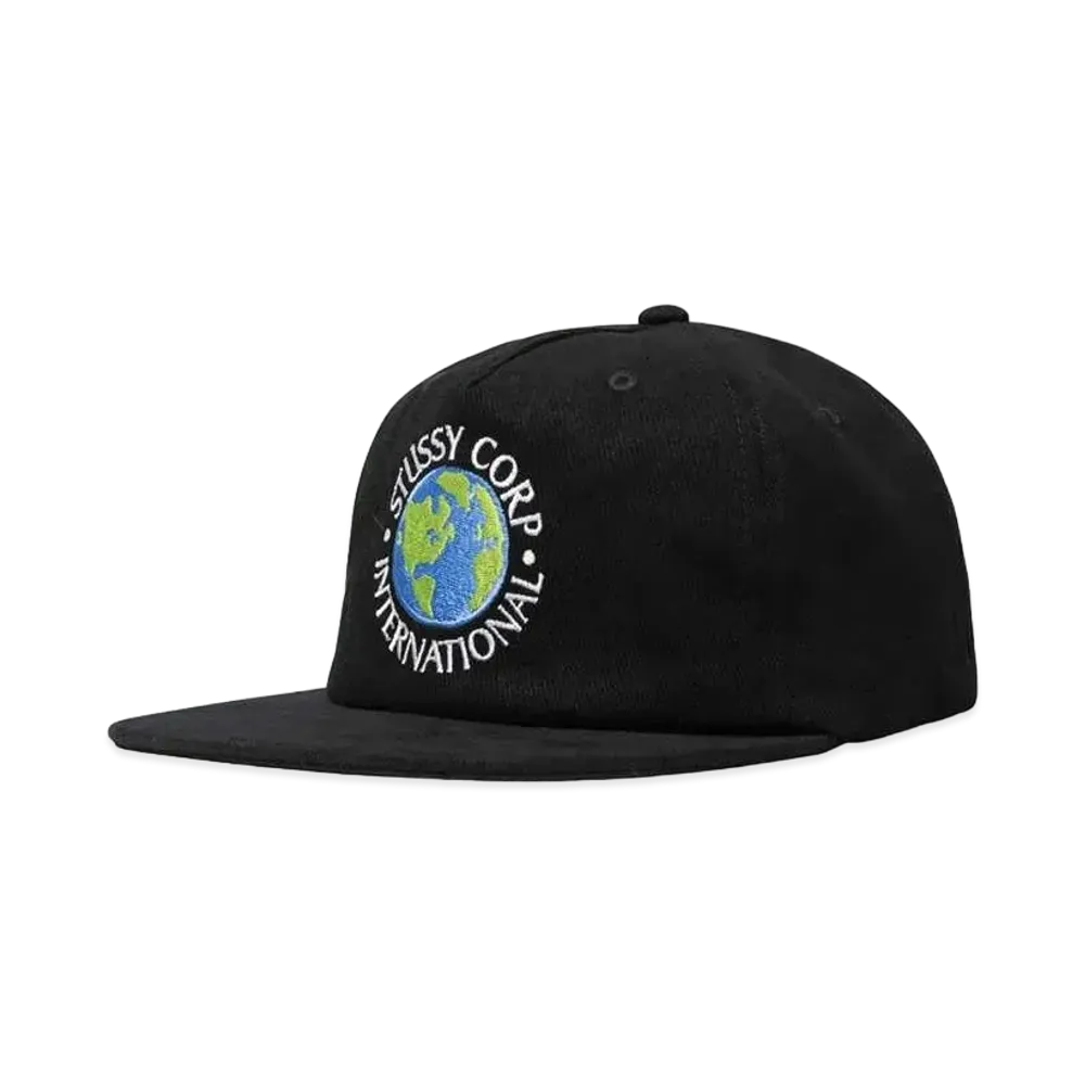 Stussy UTOPIA STRAPBACK CAP "Black"